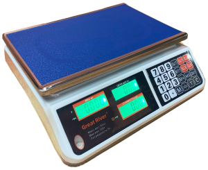 Весы торговые GreatRiver DH-601 (40кг/5г) LCD